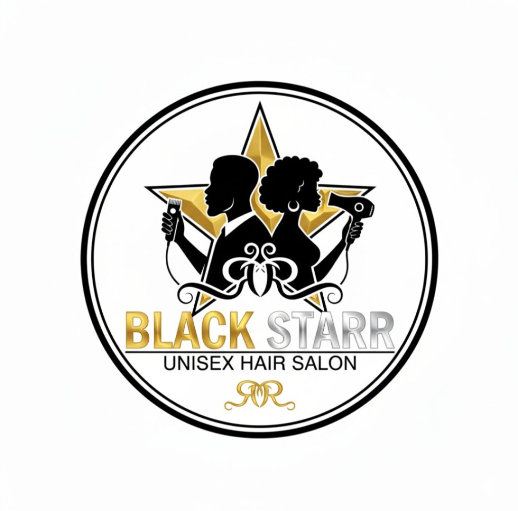 Black Starr Unisex Hair Salo